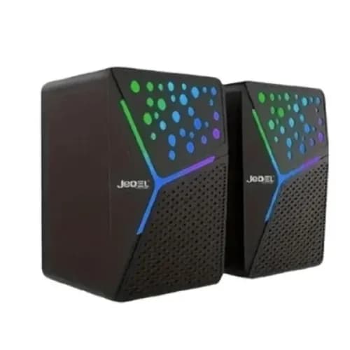 Jedel S-554 Wired Colorful RGB  USB Speaker