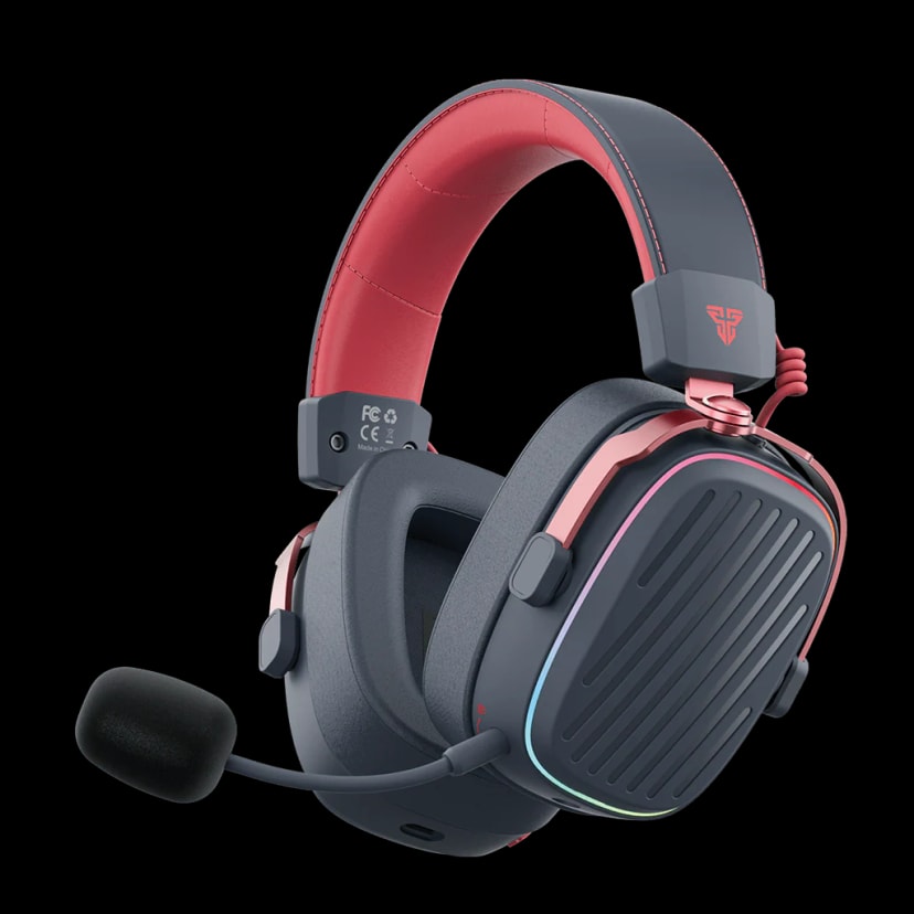 FANTECH WHG02P Harmony Pro Wireless Gaming Headset | 2.4GHz & Bluetooth | RGB Gaming Headphone