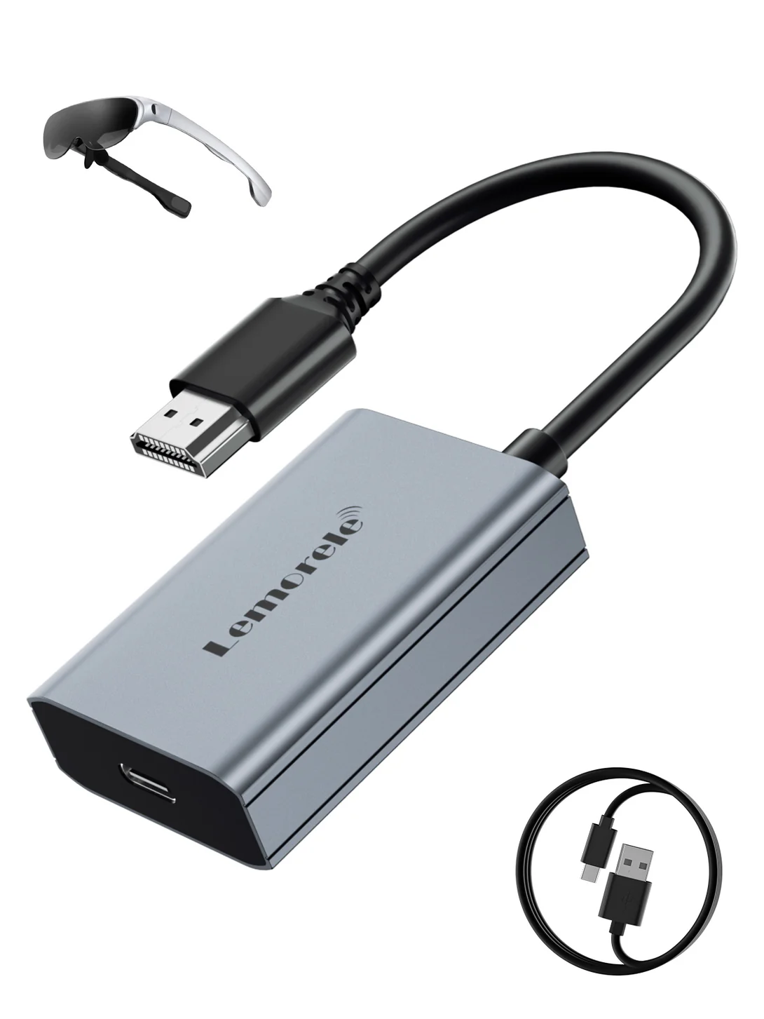 Lemorele LD50 HDMI to USB-C Adapter