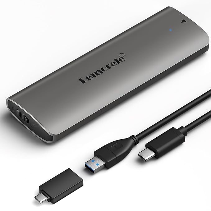 LEMORELE M.2 SSD NVME ENCLOSURE ( MODEL : SDS )