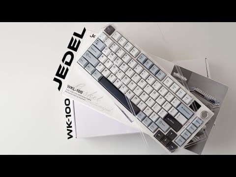 Jedel WKL-100 White keyboard