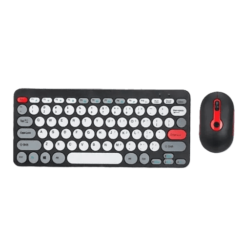 Jedel WS681 Mini Wireless Keyboard Mouse Combo | 2.4GHz USB | Compact Design